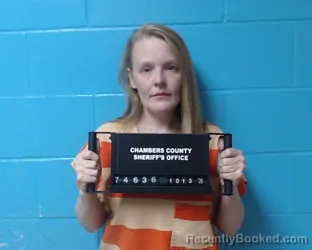 Mugshot of Waldrep Dawn Ashley booked in Chambers County, Texas on October 13, 2026