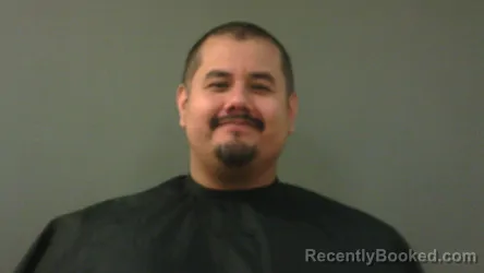 Mugshot of ALEX RAMOS booked in Childress County, Texas on May 8, 2026