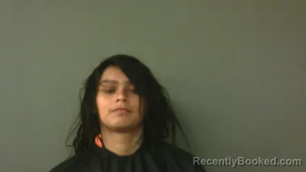 Mugshot of PERLA QUINTERO-GUZMAN booked in Childress County, Texas on June 19, 2026