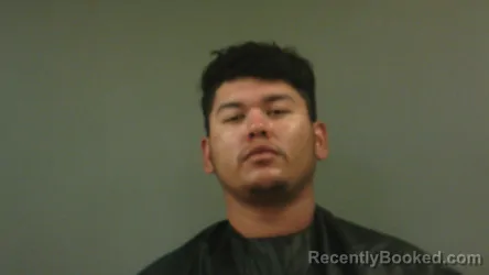 Mugshot of Brandon Navarro Banda booked in Childress County, Texas on October 2, 2026