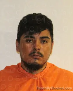 Mugshot of ANTONIO EMMANUEL GARCIA RODRIGUEZ booked in Clay County, Texas on July 2, 2026