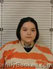 Mugshot of AURORA MARIA ADAMS booked in Williams County, North Dakota on May 10, 2026