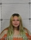 Mugshot of Alashawnee Rose White Crane booked in Williams County, North Dakota on August 9, 2026