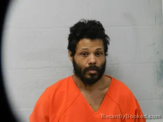 Mugshot of DEVEANTE LAQUINTE SERNA booked in Beckham County, Oklahoma on March 26, 2026