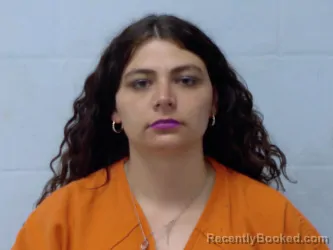 Mugshot of ASHLEY NICOLE MILLER booked in Beckham County, Oklahoma on June 23, 2026