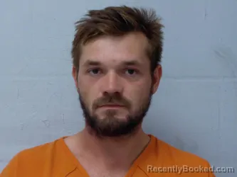Mugshot of BENJAMIN ADAM VAUGHN SIMS booked in Beckham County, Oklahoma on July 23, 2026