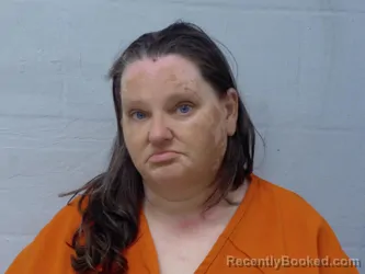Mugshot of MEGAN NICOLE BROWN booked in Beckham County, Oklahoma on July 28, 2026