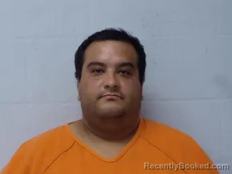 Mugshot of Hector Gustavo Nevarez booked in Beckham County, Oklahoma on August 11, 2026