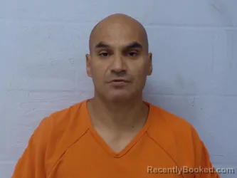 Mugshot of Mark Anthony Moreno booked in Beckham County, Oklahoma on August 16, 2026