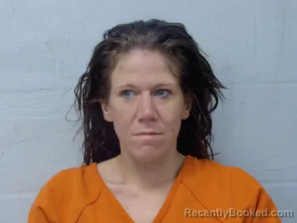 Mugshot of Ashley Nicole Cruzen booked in Beckham County, Oklahoma on August 21, 2026