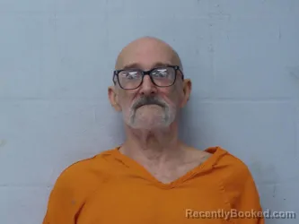 Mugshot of Kenneth Wayne Robertson booked in Beckham County, Oklahoma on August 25, 2026