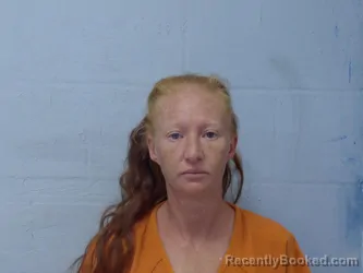 Mugshot of Savannah Nichole Carlile booked in Beckham County, Oklahoma on October 8, 2026