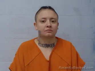 Mugshot of Krystian Raine Fowler booked in Beckham County, Oklahoma on October 21, 2026