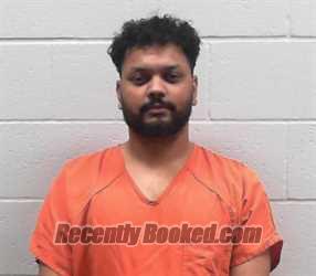 Booking photo from Blaine County, Oklahoma