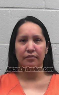 Booking photo from Blaine County, Oklahoma