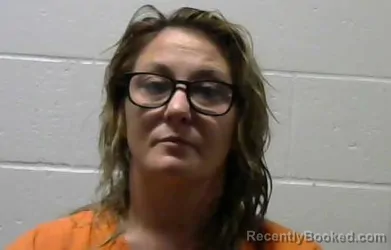 Mugshot of MELISSA DAWN WOOD booked in Blaine County, Oklahoma on March 24, 2026