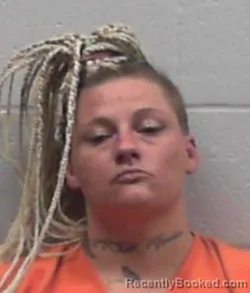 Mugshot of SUMMER LOUISE SOLLMON booked in Blaine County, Oklahoma on March 24, 2026