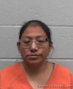 Mugshot of DOROTHY MAE RED HAT booked in Blaine County, Oklahoma on March 27, 2026