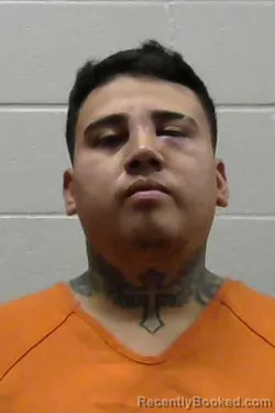 Mugshot of ESTEVAN PATRICK REYES booked in Blaine County, Oklahoma on March 30, 2026