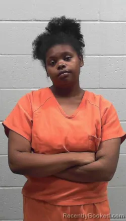 Mugshot of BRIANNA MONIQUE BROWN booked in Blaine County, Oklahoma on April 8, 2026