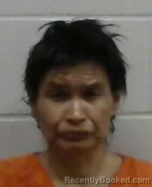 Mugshot of NEWALKIS LYNN BIGMEDICINE booked in Blaine County, Oklahoma on April 16, 2026