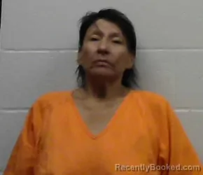 Mugshot of EDNA RUTH LONGWARRIOR booked in Blaine County, Oklahoma on April 17, 2026