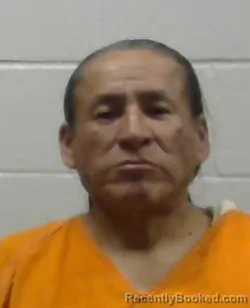 Mugshot of EMERSON NAKAHASAYD BLIND booked in Blaine County, Oklahoma on May 3, 2026