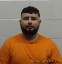Mugshot of SANTIAGO PEDRO BONILLA booked in Blaine County, Oklahoma on May 18, 2026