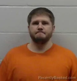 Mugshot of BRADLEY ALAN BURTON booked in Blaine County, Oklahoma on May 18, 2026
