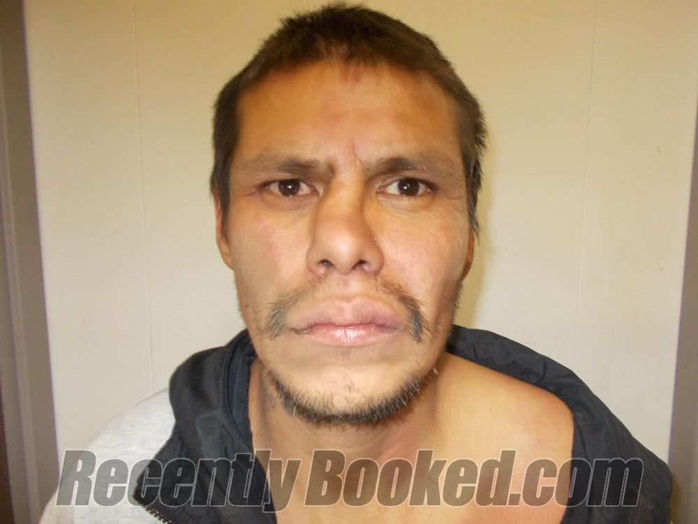 Booking photo from Blaine County, Oklahoma