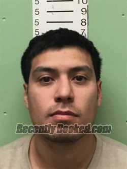 Booking photo from Bryan County, Oklahoma