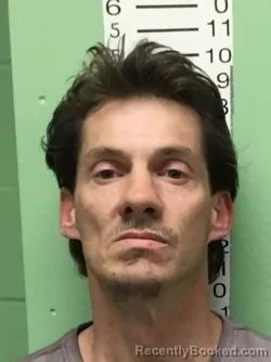 Booking photo from Bryan County, Oklahoma