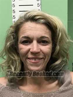 Booking photo from Bryan County, Oklahoma