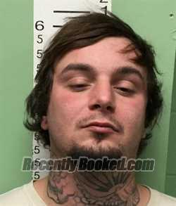 Booking photo from Bryan County, Oklahoma