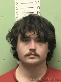 Mugshot of SHAYLON LUCAS COVERT booked in Bryan County, Oklahoma on March 19, 2026