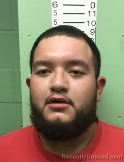 Mugshot of DOMINIC EZEKIEL TORRES booked in Bryan County, Oklahoma on March 21, 2026