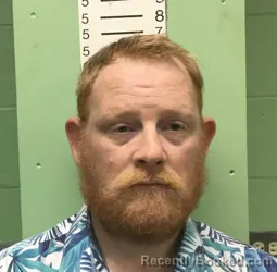 Mugshot of JASON ANDREW POWELL booked in Bryan County, Oklahoma on March 21, 2026