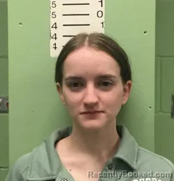 Mugshot of EMMA MAELEI MCDOWELL booked in Bryan County, Oklahoma on March 22, 2026