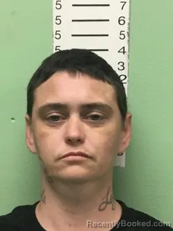 Booking photo from Bryan County, Oklahoma