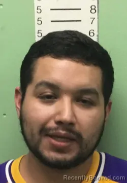 Mugshot of SAMUEL DEJESUS TORRES-SALAZAR booked in Bryan County, Oklahoma on March 26, 2026