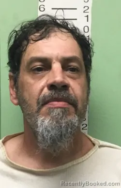 Mugshot of ANTHONY SHANE BURKHALTER booked in Bryan County, Oklahoma on March 27, 2026