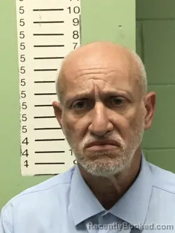 Mugshot of DAVID MICHAEL MENDEL booked in Bryan County, Oklahoma on March 27, 2026