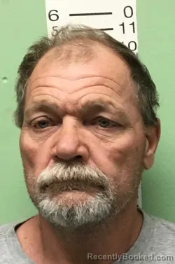 Mugshot of BOBBY EARL THOMAS booked in Bryan County, Oklahoma on March 28, 2026