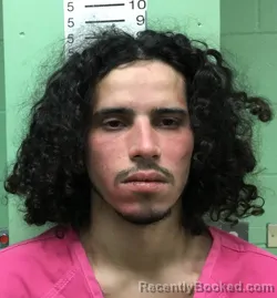 Mugshot of JORDAN JOSE MALDONADO booked in Bryan County, Oklahoma on March 31, 2026