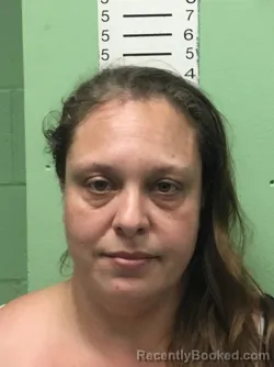 Mugshot of LESLIE NICOLE STEAKLEY booked in Bryan County, Oklahoma on April 3, 2026