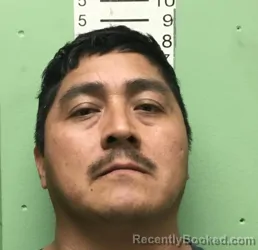 Mugshot of RUBEN RICO-ROSTRO booked in Bryan County, Oklahoma on April 3, 2026