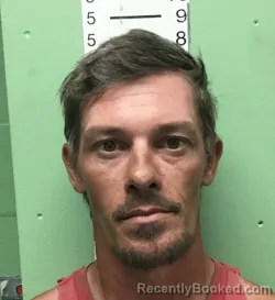 Mugshot of BRANDON DALE GUILBEAU booked in Bryan County, Oklahoma on April 3, 2026