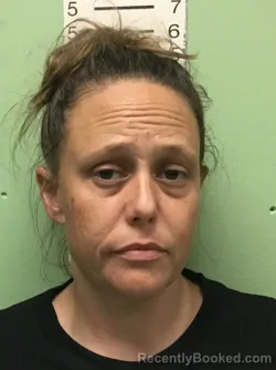 Mugshot of AMBER LOUCRITCIA YOUNG booked in Bryan County, Oklahoma on April 3, 2026