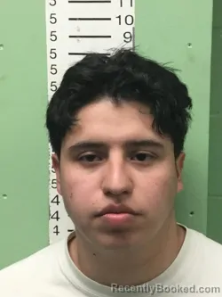 Mugshot of CHRISTIAN NOAL MATCHIE booked in Bryan County, Oklahoma on April 4, 2026