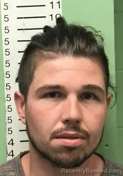 Mugshot of AARON MICHAEL RAY booked in Bryan County, Oklahoma on April 20, 2026